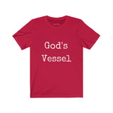 God's Vessel Unisex Jersey Short Sleeve Tee