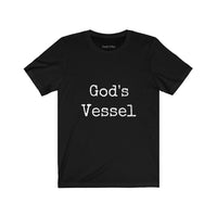 God's Vessel Unisex Jersey Short Sleeve Tee