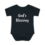 God's Blessing Infant Baby Rib Bodysuit