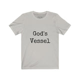 God's Vessel Unisex Jersey Short Sleeve Tee