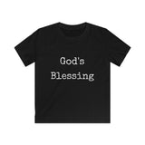 God's Blessing Kids Soft Style Tee