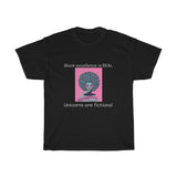 Black excellence is REAL Unicorns are fictional Unisex Heavy Cotton Tee