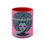 Remarkably Black Accent Mug