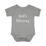 God's Blessing Infant Baby Rib Bodysuit