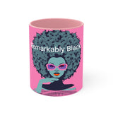 Remarkably Black Accent Mug