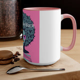 Remarkably Black Accent Mug