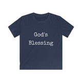 God's Blessing Kids Soft Style Tee