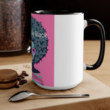 Remarkably Black Accent Mug