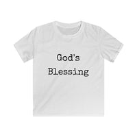 God's Blessing Kids Soft Style Tee