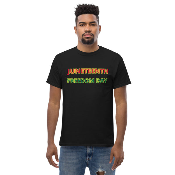 JUNETEETH FREEDOM DAY Men's heavyweight tee