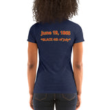 JUNETEENTH FREEDOM DAY Ladies' short sleeve t-shirt