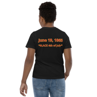 JUNETEENTH FREEDOM DAY Youth jersey t-shirt