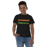 JUNETEENTH FREEDOM DAY Youth jersey t-shirt