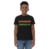 JUNETEENTH FREEDOM DAY Youth jersey t-shirt