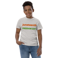 JUNETEENTH FREEDOM DAY Youth jersey t-shirt