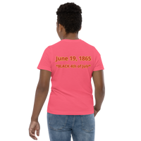 JUNETEENTH FREEDOM DAY Youth jersey t-shirt