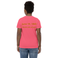 JUNETEENTH FREEDOM DAY Youth jersey t-shirt