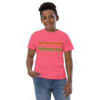 JUNETEENTH FREEDOM DAY Youth jersey t-shirt