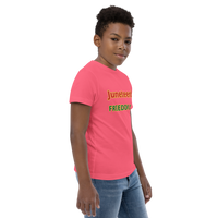 JUNETEENTH FREEDOM DAY Youth jersey t-shirt