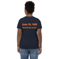 JUNETEENTH FREEDOM DAY Youth jersey t-shirt