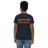 JUNETEENTH FREEDOM DAY Youth jersey t-shirt