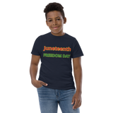 JUNETEENTH FREEDOM DAY Youth jersey t-shirt