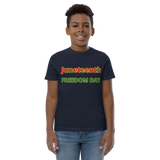 JUNETEENTH FREEDOM DAY Youth jersey t-shirt